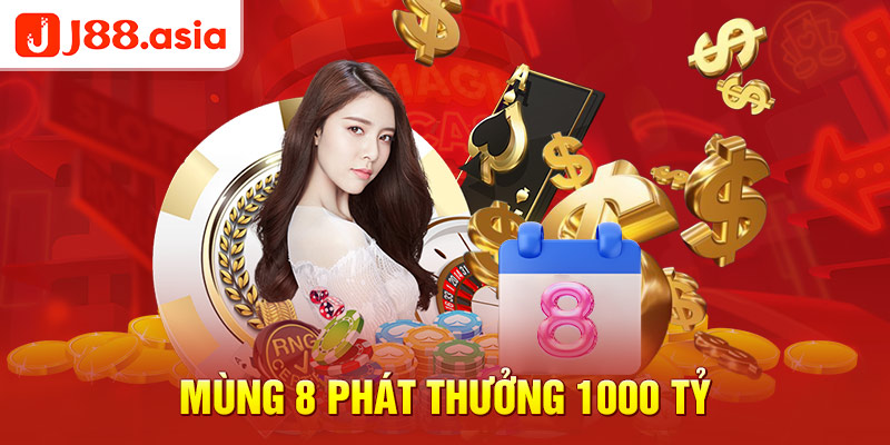 Mùng 8 hàng tháng phát thưởng 1000 tỷ